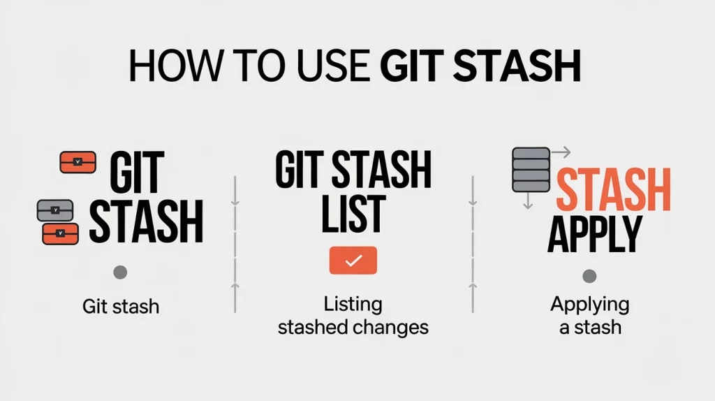 how to use git stash